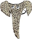 Bommi Fairy Männer Elefanten Unterwäsche Pouch Slips Strings Lustige Low-Rise G-String sexy U-förmiger Höcker Lover Geschenk (Leopard)