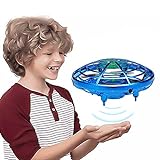 UFO Drohne, Mini Drohne Kinder Fliegendes Spielzeug Handgesteuerter Infrarot Induktions Fliegender Ball RC Drone mit Helle LED, UFO Mini Flugspielzeug Drohne Spielzeug Geschenke für Jungen Mädchen