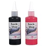 Sock-Stop 2er Pack schwarz, bordeaux - trendig und echt anziehend