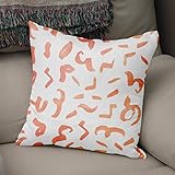 Le Jardin du Lin Kissen Zierkissenbezug Kissenbezug, Weich Bequem, Für Zuhause Autos Büro Sofa Wohnzimmer Couch Schlafzimmer Dekor, 43x43 Cm - Entworfen und hergestellt in der Türk