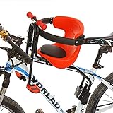 SanBouSi Kindersitz Fahrrad Fahrradsitz Kinder Vorne Sicherheitssitz Leitplankengriff für Kinder bis zu 30 kg, geeignet für Mountainbikes
