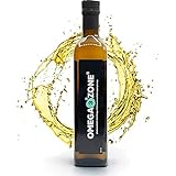 Premium Omega-3 Fischöl flüssig & hochdosiert von Omega 3 Zone - bei erhöhtem Bedarf (z.B. Stress & Sport) - [4755 mg pro Portion] - 500 ml mit Zitronen Geschmack - Hergestellt in Deutschland