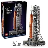 LEGO Icons 10341 NASA Artemis Weltraumstartsystem, Heim- und Bürodekoration, Weltraumgeschenk für Erwachsene, DIY-Modellbausatz, lustiges Projekt für Erwachsene, enthält Orion-Kapsel und S