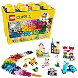 LEGO 10698 Classic Große Bausteine-Box, Spielzeugaufbewahrung, lustige, Bunte Spielzeug-Bausteine