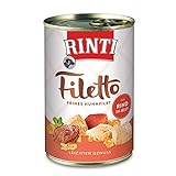Rinti Filetto Huhn & Rind in Jelly | 12 x 420g Dose