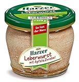 Harzer Spezialitäten Leberwurst mit Apfel & Zwiebel, 200 g
