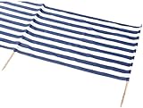Windschutz (Windschutz 8m, blau weiß, 1)