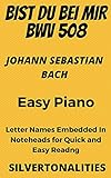 Bist Du Bei Mir BWV 508 Easy Piano Sheet Music (English Edition)