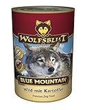 Wolfsblut - Blue Mountain - 6 x 800 g - Wildfleisch - Nassfutter - Hundefutter - G