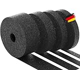 BAUHELD® Terrassenpads auf Rolle 20000x60x 3mm [Made in Germany] Stabile Bautenschutz-Matte aus Gummi-Granulat - Als Unterleg-Platten für Terrassen-Fliesen, WPC Terrassen-Dielen, Stelzlager, Balk