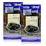 Getrocknete Algen aus Wando [Koreanisches Lebensmittel] Superfood aus dem Meer, ohne Gentechnik, Seetang, perfekt für Suppenbrühen und Beilagen [JRND FOODS] zwei 150g-Beutel