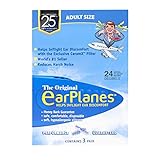Ear Plugs - Airplane Travel Ear Protection And Pain Reliever (3-Pair - Adult)