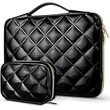 ROEPHY 14 Zoll Laptoptasche Ordi mit Aufbewahrungstasche für HP Stream 14 Pavilion 14 / Lenovo ThinkPad Yoga Ideapad/MacBook Pro/Dell Chromebook, Schw