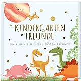 Kindergartenfreunde: ein Album für meine ersten Freunde - DINOS (Freundebuch Kindergarten 3 Jahre) (PAPERISH Geschenkbuch)