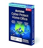 Acronis Cyber Protect Home Office Essentials | Backup Edition | Flexible Backups & basic Cyber-Schutz | Preisgekrönte Datensicherung & Wiederherstellung | 1-Jahres-Lizenz | Box mit Code | 1 PC/Mac