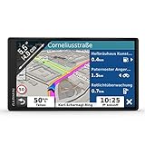 Garmin DriveSmart 55 MT-D EU – Navigationsgerät mit 5,5“ (14 cm) Farbdisplay, vorinstallierten 3D-Karten für Europa (46 Länder), Live Traffic via DAB+ oder Drive App, Sprachsteuerung & Fahrerassistenz