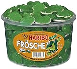 Haribo Frösche, Dose, 150 Stück, 1050g