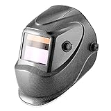 STAHLWERK ST-450RC Automatik Schweißhelm Schweißmaske mit einstellbaren Parametern in Carbon Optik, vollautomatisch abdunkelnd inklusive 5 Ersatzscheiben, 7 Jahre Garantie auf Filter