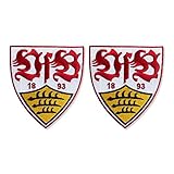 VfB Stuttgart Aufnäher Wappen 2er S