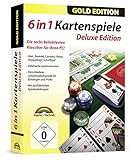 Kartenspiele Box Gold Edition - Skat, Poker, Doppelkopf, Schafkopf, Rommé, Canasta