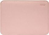 Incase Tasche Icon Sleeve Hülle Apple MacBook Pro 13' (2016 - 2020) / Air 13,3' (2018 - 2020) - rose [Woolenex-Material I TENSAERLITE®-Bumper I Kunstfell-Interieur I Magnetverschluss]