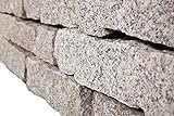 Granit Mauersteine gespalten, ca. 10/20 / 40 cm, 1000 Kg im Big Bag
