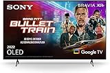 Sony XR-65A75K/P BRAVIA XR 65 Zoll Fernseher (OLED, 4K Ultra HD, High Dynamic Range (HDR), Smart TV (Google), 2022 Modell) inkl 24 + 6 Monate Herstellergarantie, schwarz