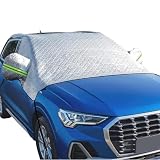 GAJYFCL Frontscheibenabdeckung Winter Auto für Volvo EX30 2023-,Abdeckhaube Auto Winter Abdeckung Scheibe Eisschutzfolien,Frontscheiben Abdeckung Anti Schneedeck
