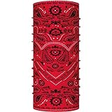 Buff Unisex Scarf, red, One Size