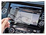 Autonavigationsfilm Auto-Navigation Gehärtetes Glas Displayschutzfolie Für Q&ashqai J11 X-Trail T32 2015-2018 GPS-Bildschirmfolie