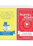 Chaoskarten Hochzeitsspiel - Kombipack 2 - Hochzeitsspiel + Karmakarten - Das Original