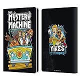 Head Case Designs Offizielle Scooby-DOO Grunge Mystery Machine Mystery Inc. Leder Brieftaschen Handyhülle Hülle Huelle kompatibel mit Kindle Paperwhite 4 (2019)