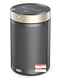 Dreo Energiesparender Heizlüfter, 34 dB Leiser 1500W Elektrischer PTC Keramik, Thermostat, Überhitzungs- & Kippschutz, 12 Std. Timer, Elektroheizung für Räume Schlafzimmer, Atom 316, G
