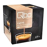 Tchibo Qbo Vorratsbox, Caffè Alta Mogiana Kaffeekapseln, 27 Stück (Kaffee, nussig) nachhaltig & aluminiumfrei