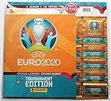 UEFA EURO 2020 Sammelsticker Starter-Set: Starter-Set mit Album und 10 Stickertüten