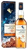 Talisker 10 Jahre | mit Geschenkverpackung | Preisgekrönter, aromatischer Single Malt Scotch Whisky | handverlesen von der schottischen Insel Skye | 45.8% vol | 700ml Einzelflasche |