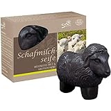 Saling Naturprodukte Schafmilchseife 'Schwarzes Schaf' (85 g)