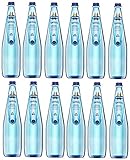 12 Flaschen blaue Christinen Spritzig Natürliches Mineralwasser mit viel Kohlensäure a 750ml in Glas inc. 1,50€ Mehrweg Flasche