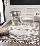 the carpet Vera Handmade-Look, 3D Effekt, Geometrisches Muster, Hochflor 30 mm, Super Weicher Wohnzimmer Teppich, 160x230 cm