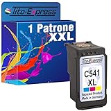 Tito-Express PlatinumSerie 1 Patrone kompatibel mit Canon CL-541 XL Color | Für Canon MG2140 MG2150 MG2250 MG3140 MG3150 MG3250 MG4140 MG4250 MX375 MX395 MX435 MX455 MX515 MX548