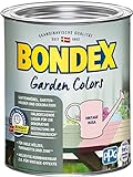 Bondex Garden Colors Vintage Rosa 0,75 L für 9 m² | Halbdeckende Farbe | Vintage-Flair | Dekorative Holzfarbe | seidenmatt | Holzlasur