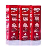 Ajona Medizinisches Zahncreme-Konzentrat für Zähne, Zahnfleisch und Zunge, 3 x 25