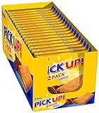 PiCK UP! Choco - Keksriegel - Vorteilsbox mit 18 x 2er Pack (einzeln verpackt) - 2 Butterkekse mit knackiger Vollmilchschokolade (18 x 58 g)