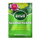 Envii Sludge Klear – Schlamm Entferner behandelt 60,000 Liter, baut Schlamm, Laub und Fischkot in Fischteichen und Gartenteichen ab