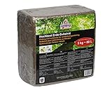GASPO Hochbeet Erde-Substrat, Kokoserde für Hochbeete und Pflanzen, 5 kg ergibt 80 Liter feinsten Hummus