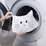 U-K Nice DesignWaschbeutel Mesh Wäsche Waschbeutel Wäsche Kleidung Socken Waschen Netzbeutel Mesh Wäschesack Dessous für Unterwäsche (Kätzchen)