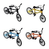 4 Stück Finger Fahrrad Mini Bike Spielzeug Mountainbike Modell Ornamente, Bike Gadgets Finger Scooter Set Spiel Geschenke Für Party Gefallen