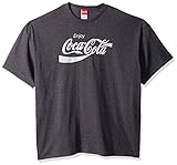 Coca-Cola Herren T-Shirt Eighties Coke Kurzarm - Grau - XX-Large