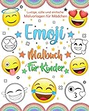 Emoji Malbuch Für Kinder: Spaß Emoji Buch für Kinder, Jungen, Mädchen, Jugendliche und Erwachsene. Witziges Zeug & Tolle Seitedesign.