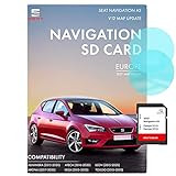 SEAT V12 Navigation AS SD Karte | Neuestes Update 2021 | SEAT Navigation SD Karte für Europa | SEAT Navi System 6P0 / MIB2
